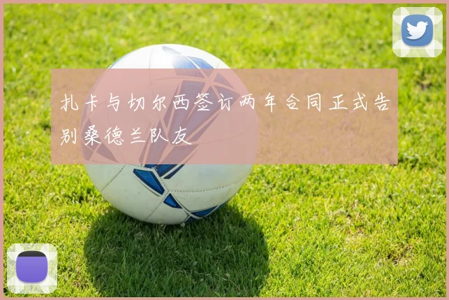 扎卡与切尔西签订两年合同正式告别桑德兰队友